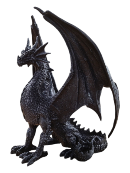 Big Black Dragon - 32cm