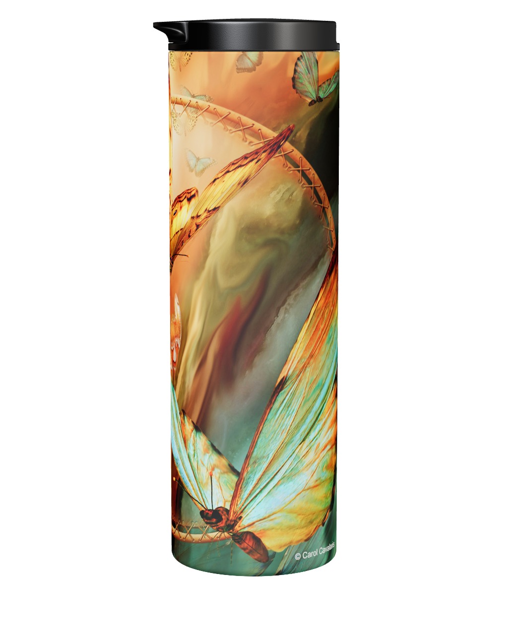 Spirit Of The Butterfly Dreamcatcher Tumbler