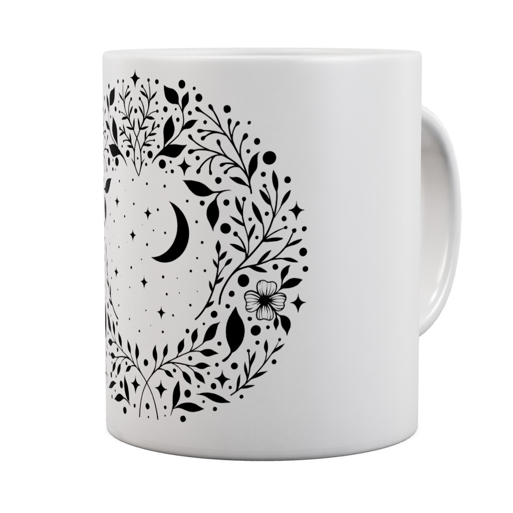 Night Garden Circle Mug