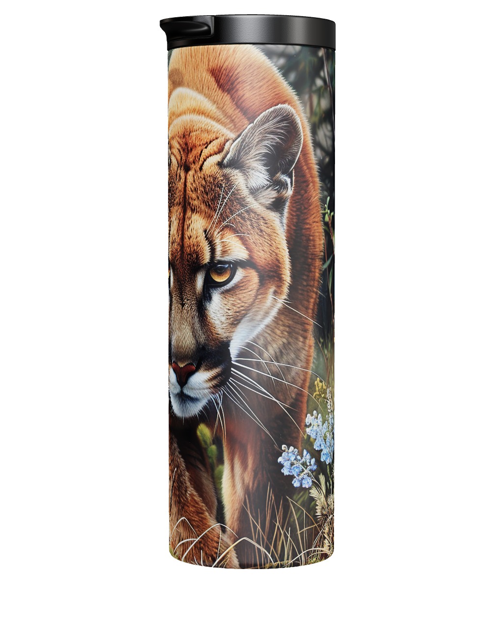 Approaching Mountain Lion Tumbler Approaching Mountain Lion Tumbler