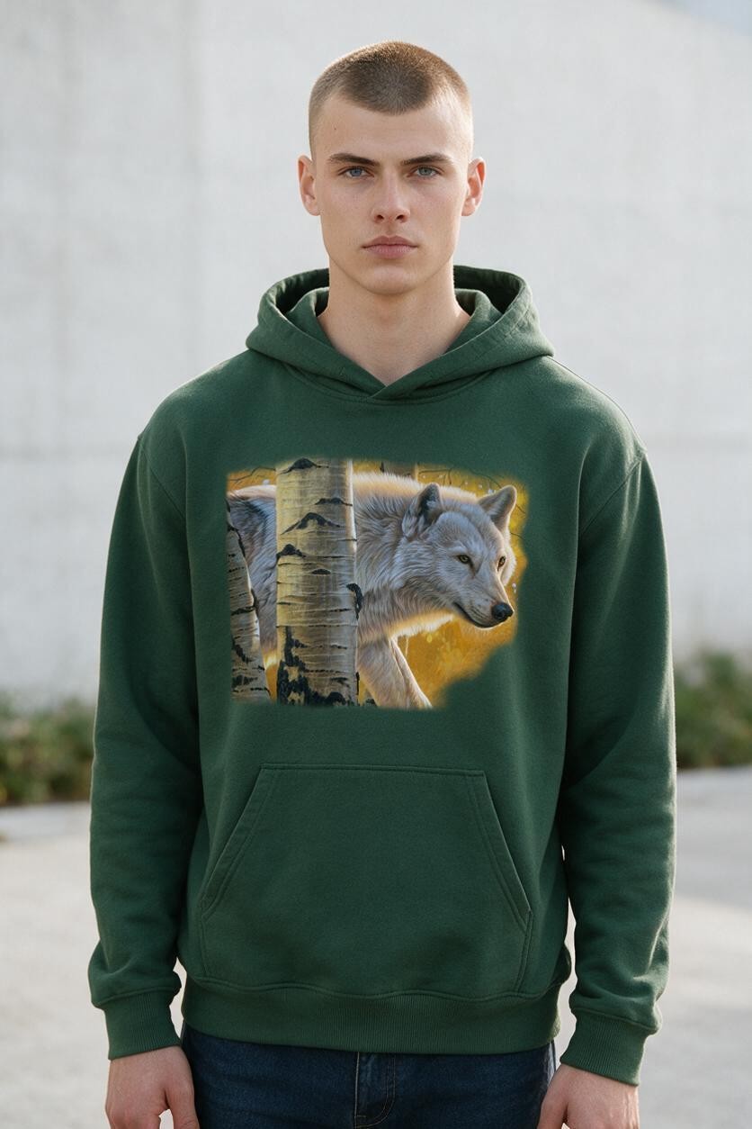 Aspen Wolf Hoodie