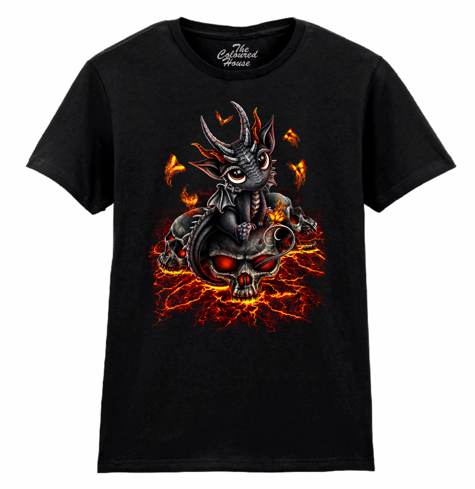 Descendent Of The Volcano Ladies T-shirt