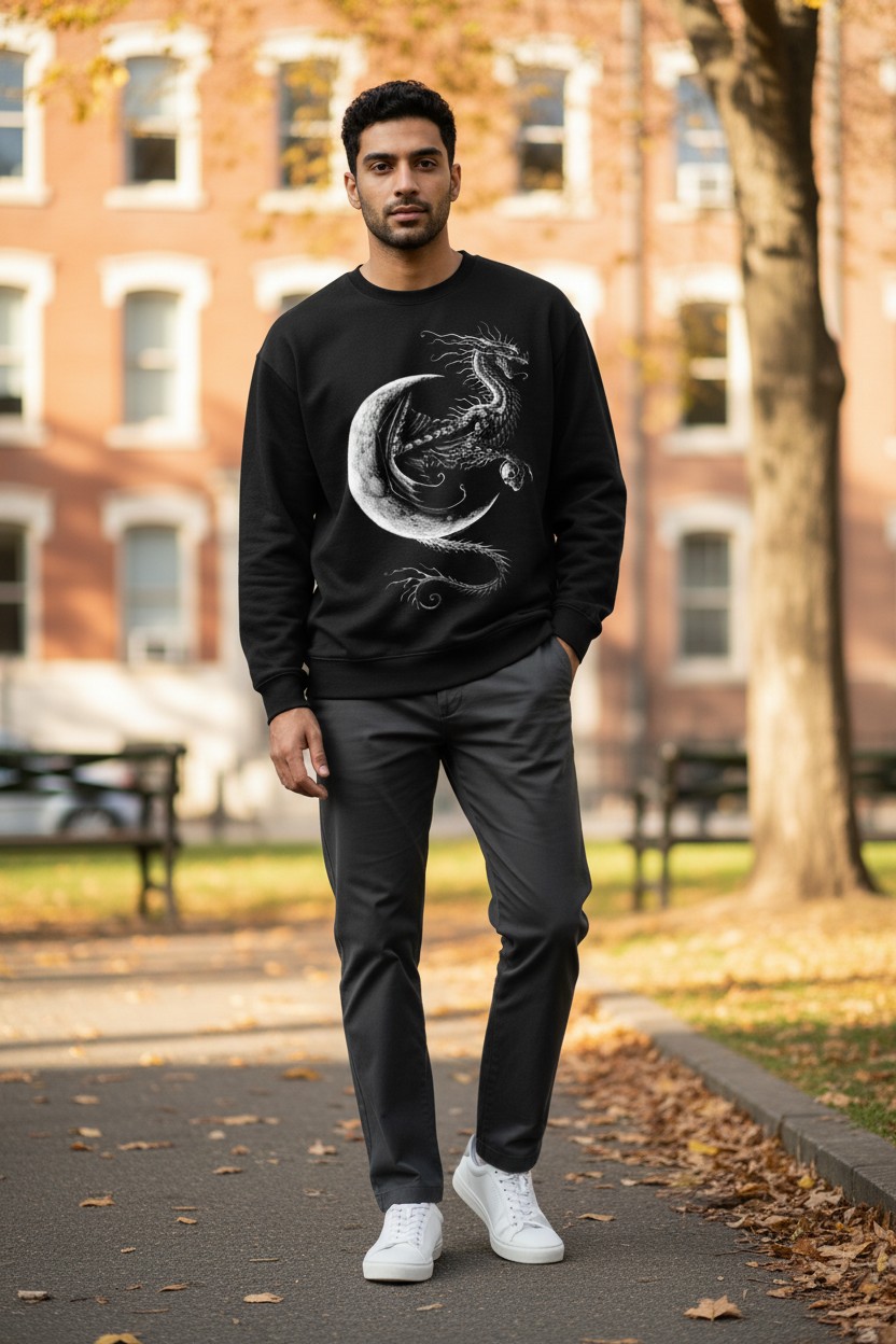 Wing Dragon Sweater