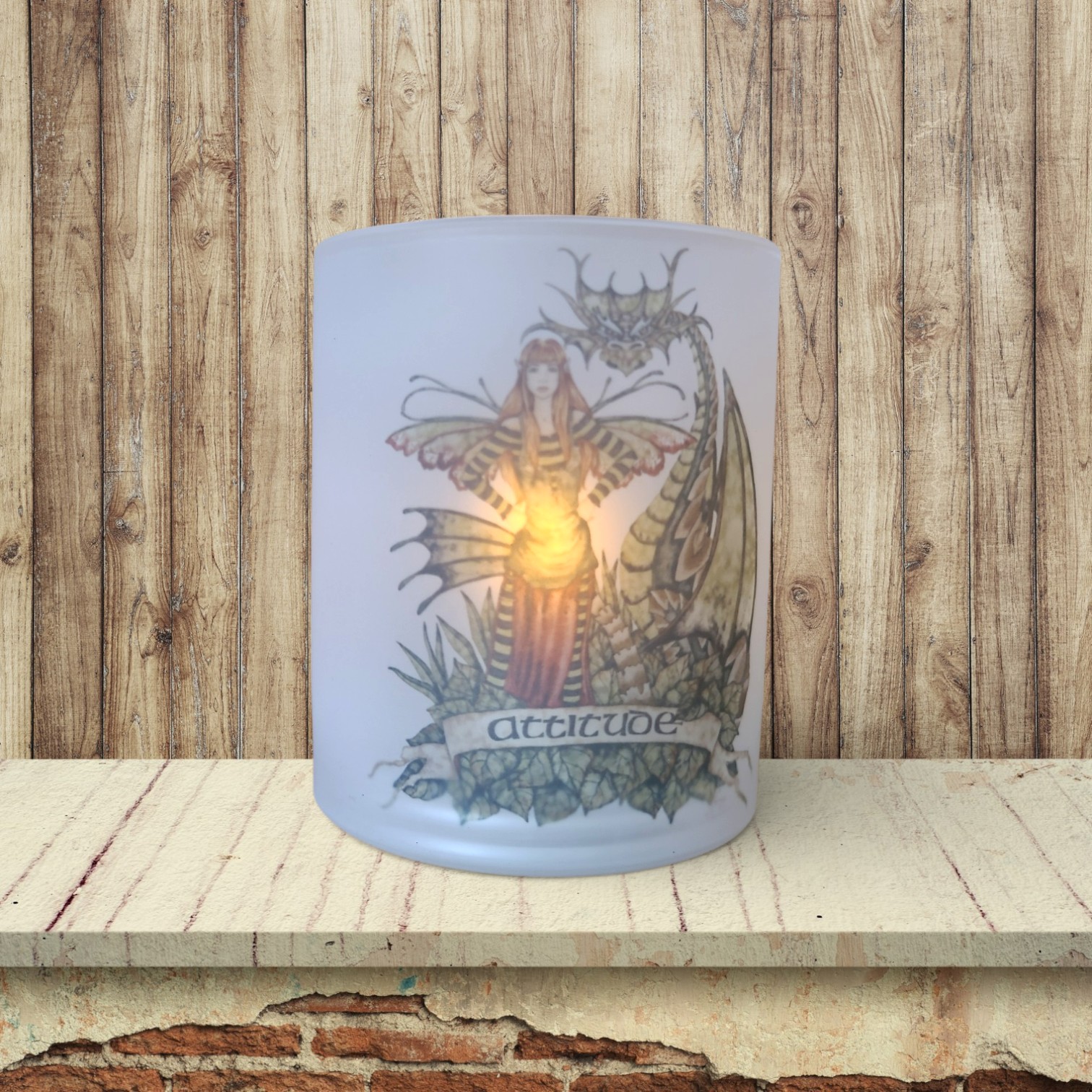 Attitude - Candle Light Holder