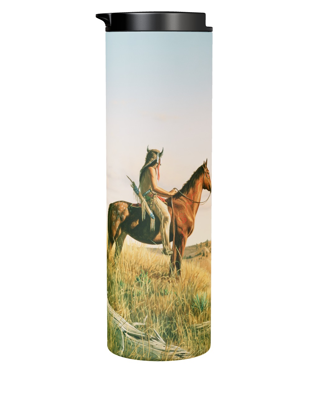 Three Native Americans Tumbler