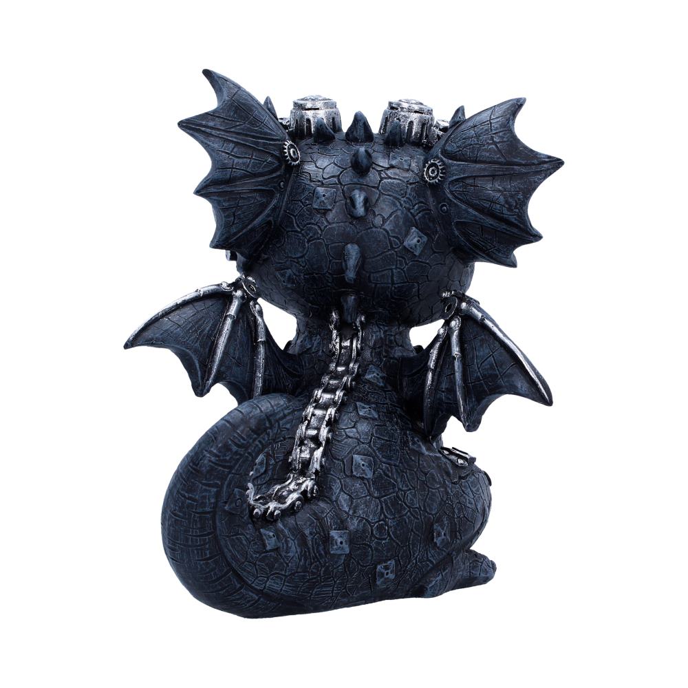 Coglet Black Steampunk Dragon 17.7cm