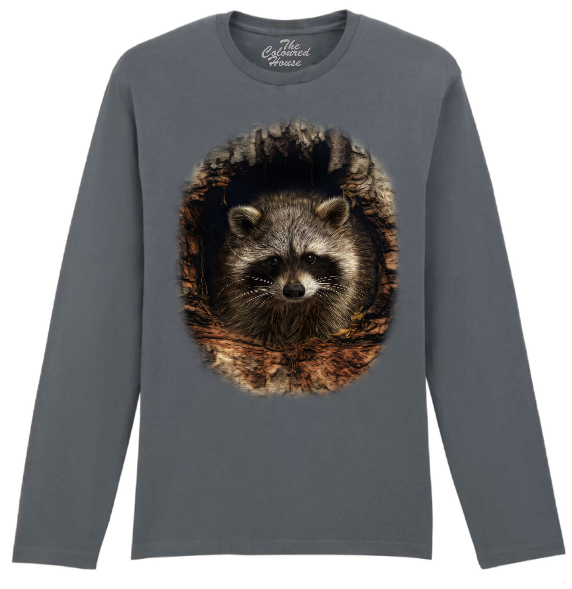 Through The Woodland Window - Racoon Longsleeve