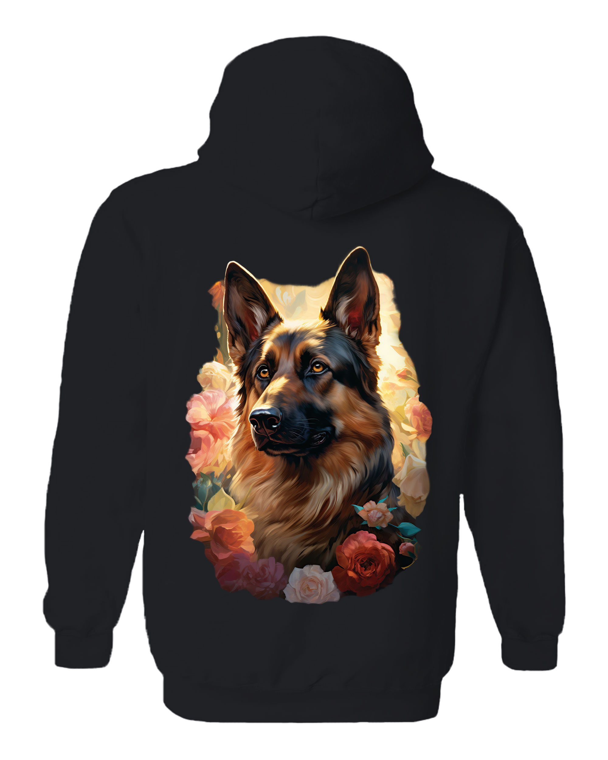 German Shepherd Portrait Hoodie
