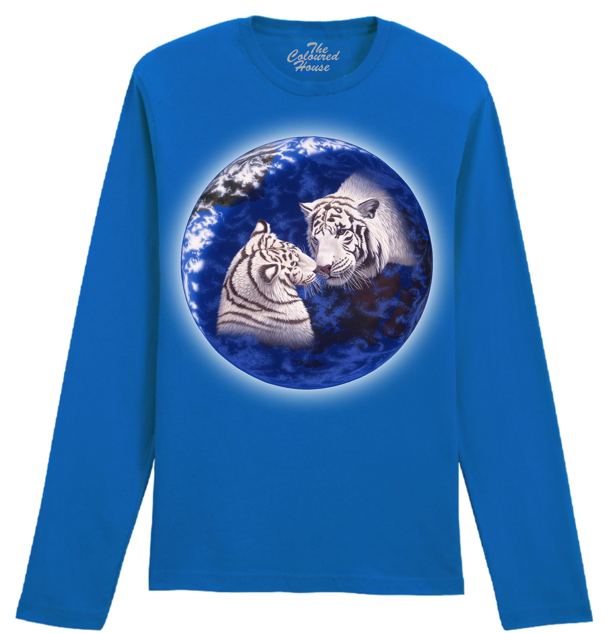 A Kiss For Mother - White Tigers Longsleeve A Kiss For Mother - White Tigers Longsleeve