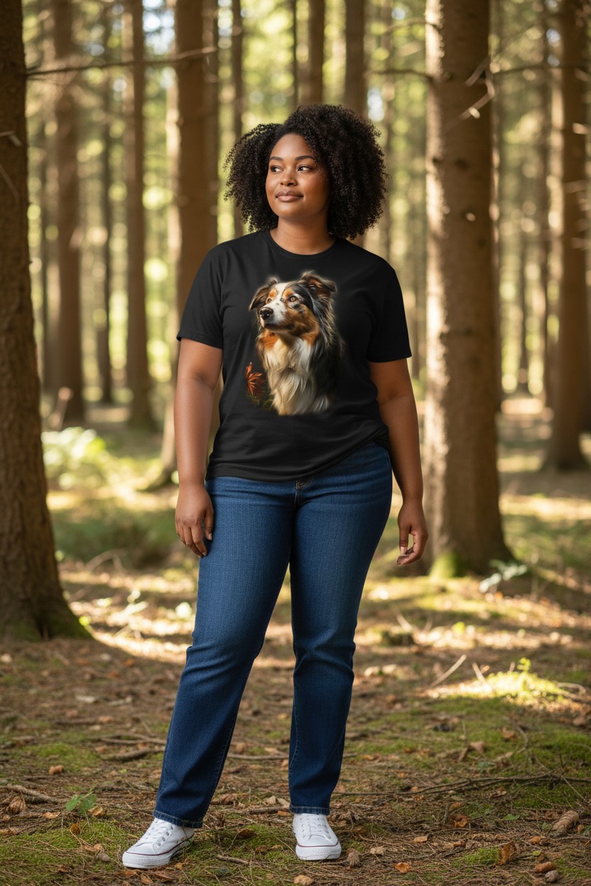 Australian Shepherd Ladies T-shirt