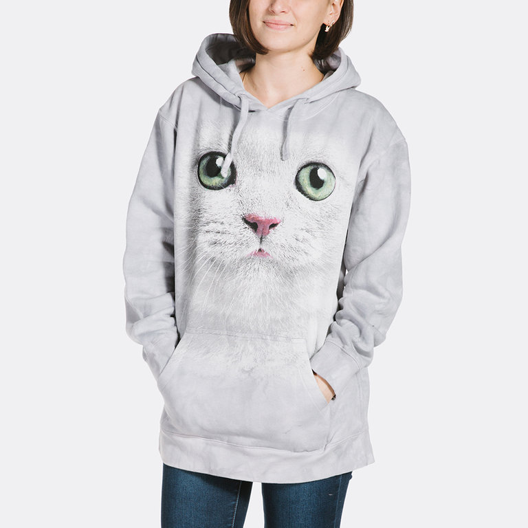 Green Eyes Face Hoodie