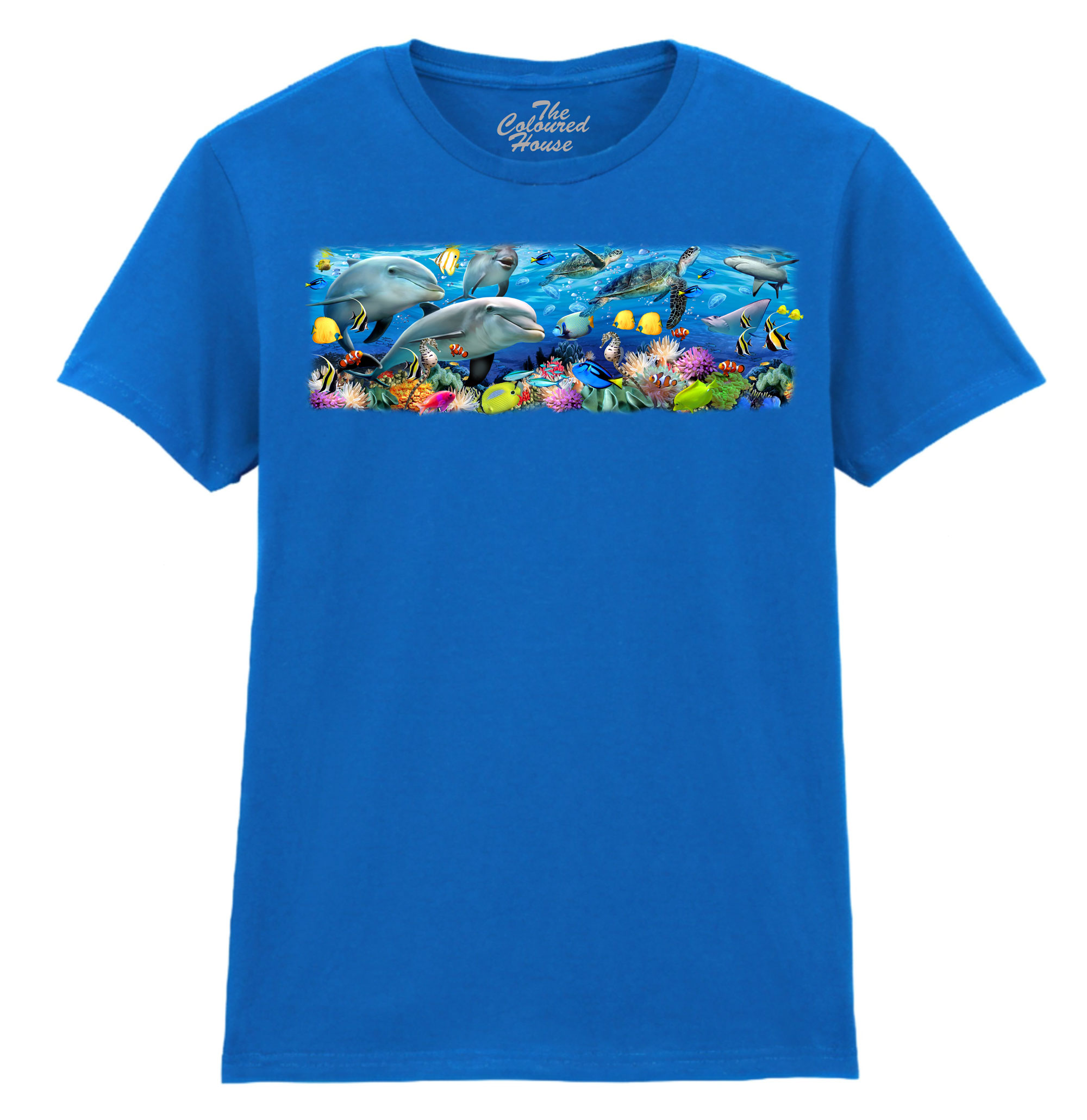 Undersea Panorama Ladies T-shirt