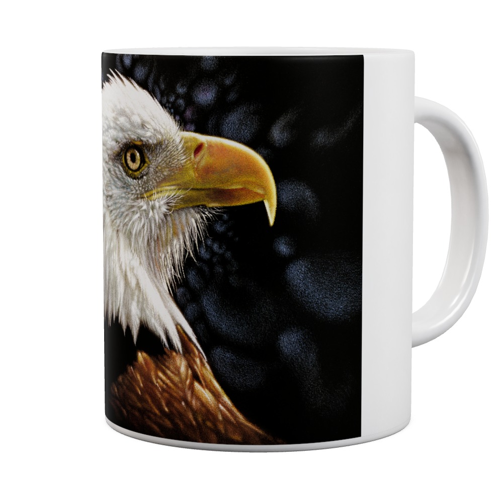Bald Eagle Portrait Mug