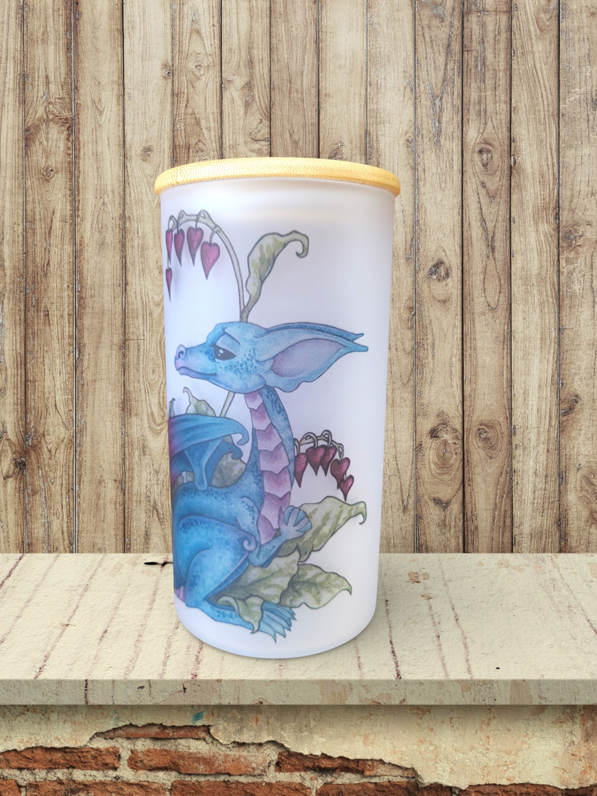 Love Dragons - Storage Jar 25Oz