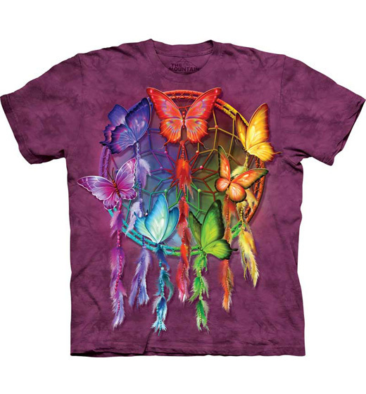 Rainbow Butterfly Dreamcatcher