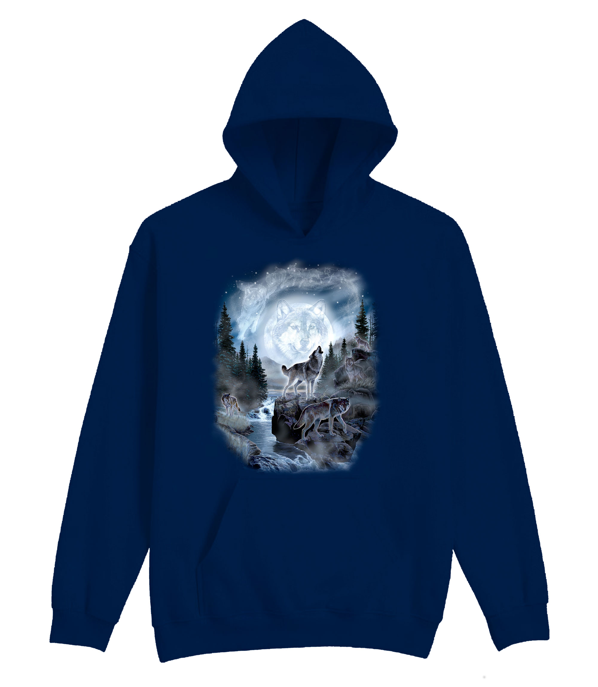 Moon Wolf Hoodie