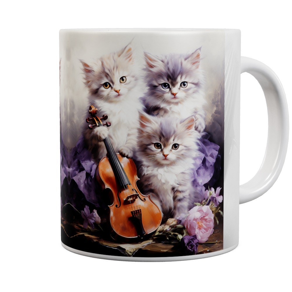 Musical Kittens Mug