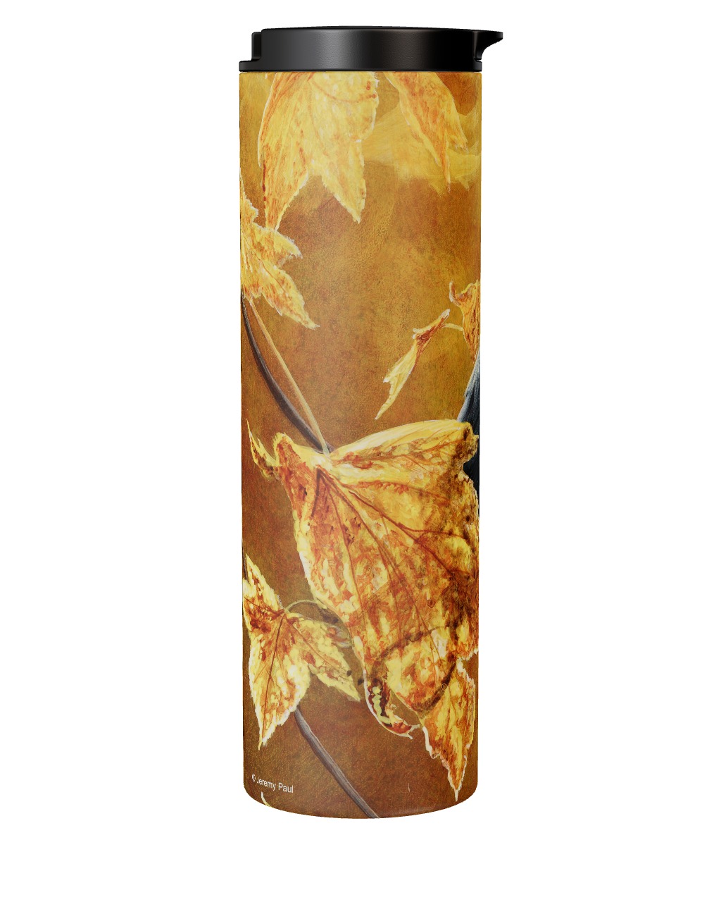 Black And Gold Tumbler