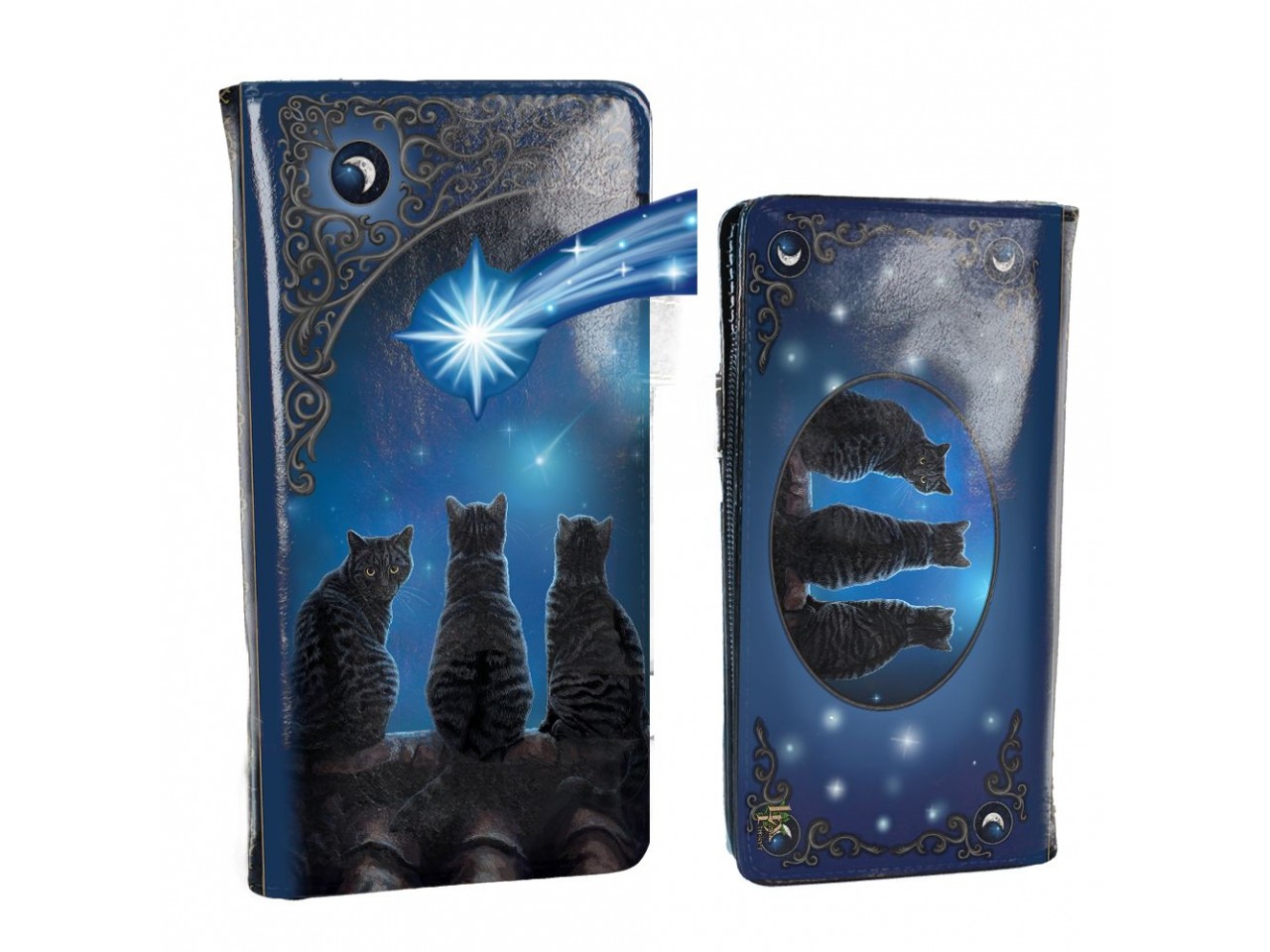 b3940k8 Wish Upon A Star Embossed Bourse 18,5 cm
