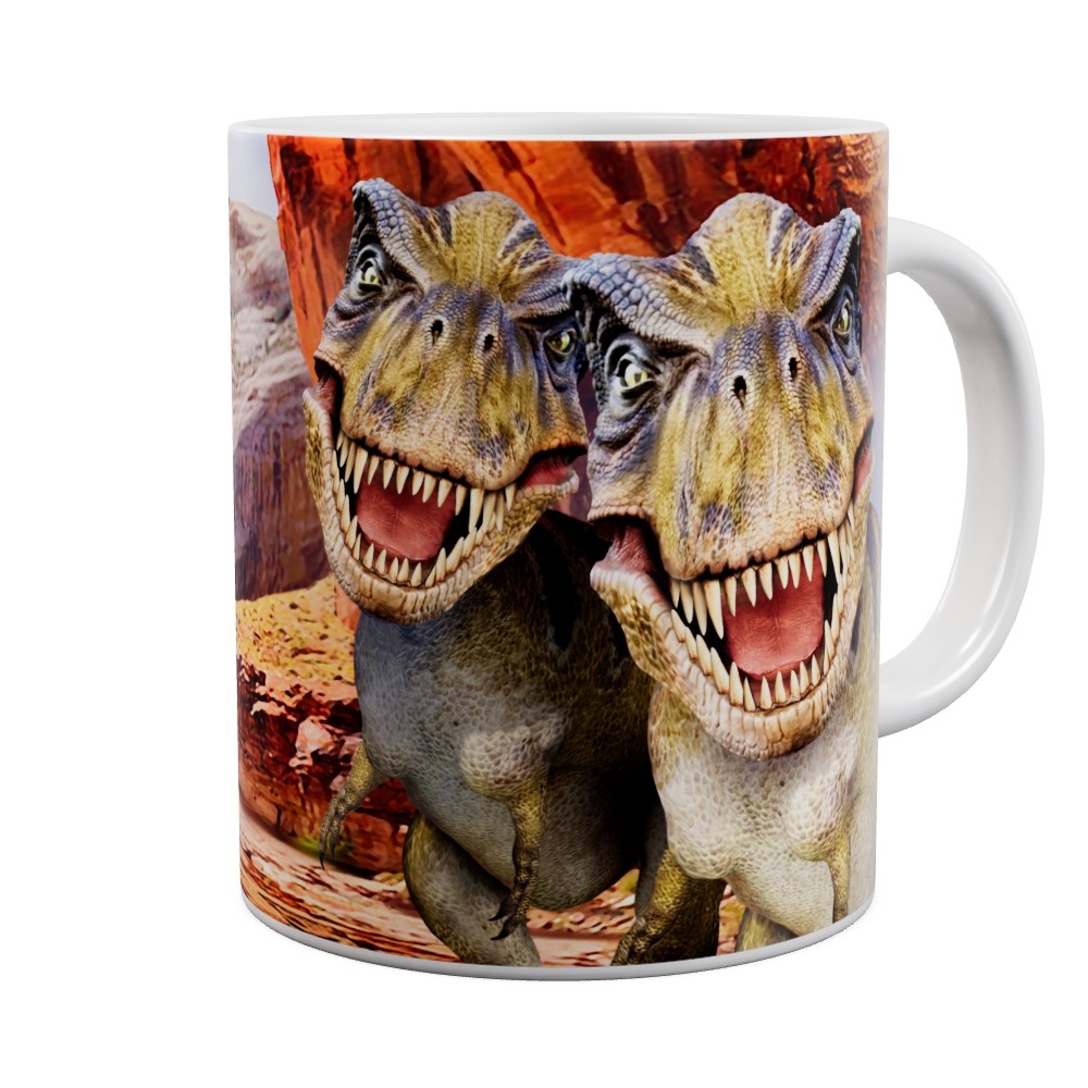 T-Rex Selfie Mug