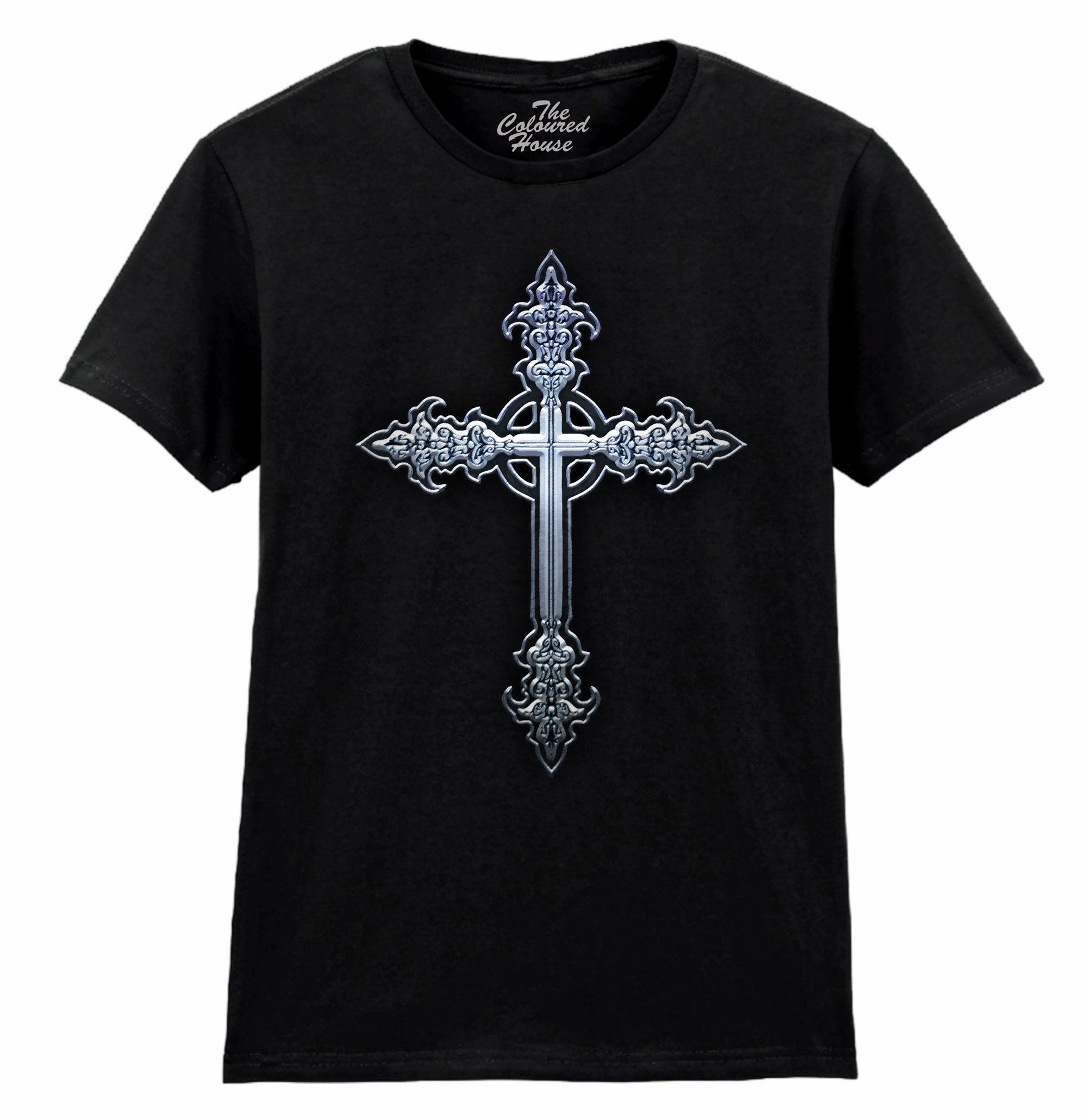 Gothic Cross Ladies T-shirt