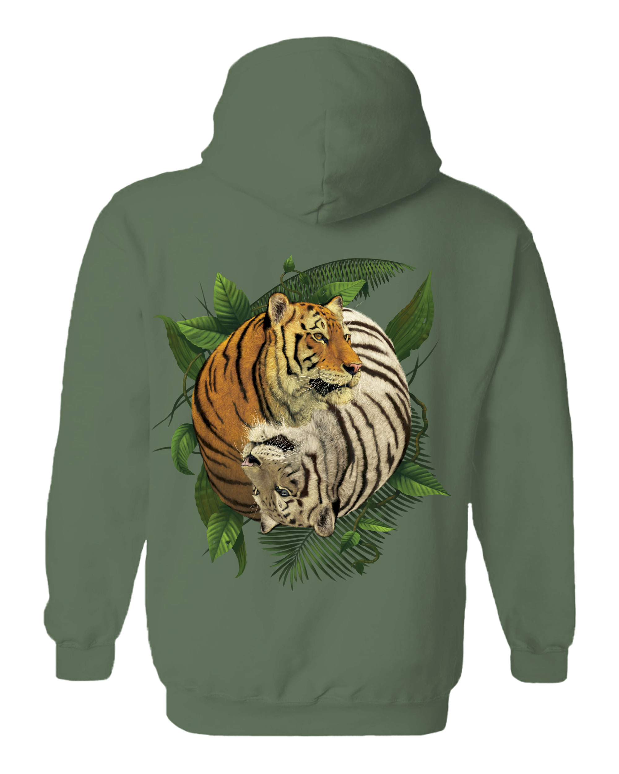 Tiger Yin Yang Hoodie