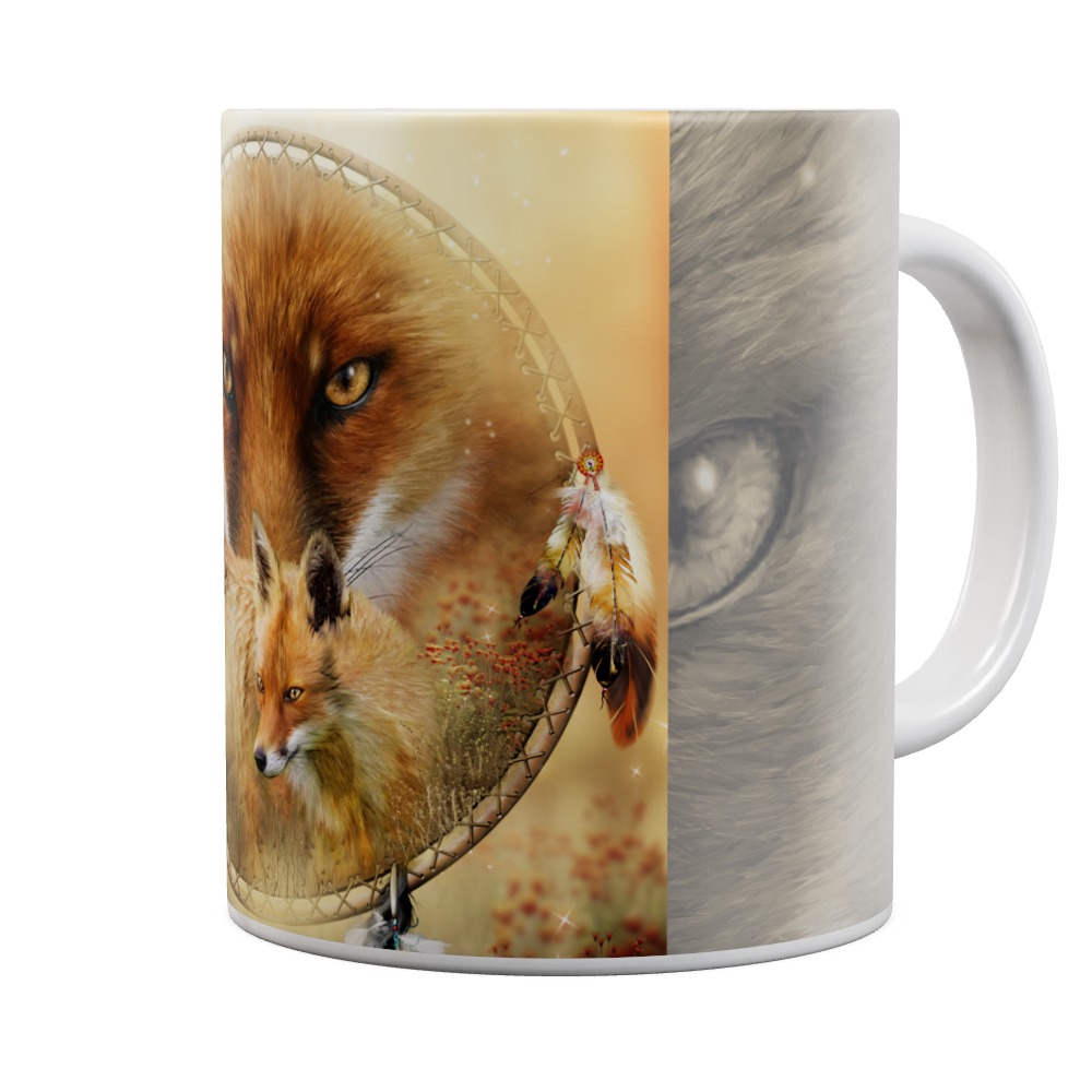 Fox Shield Dreamcatcher Mug