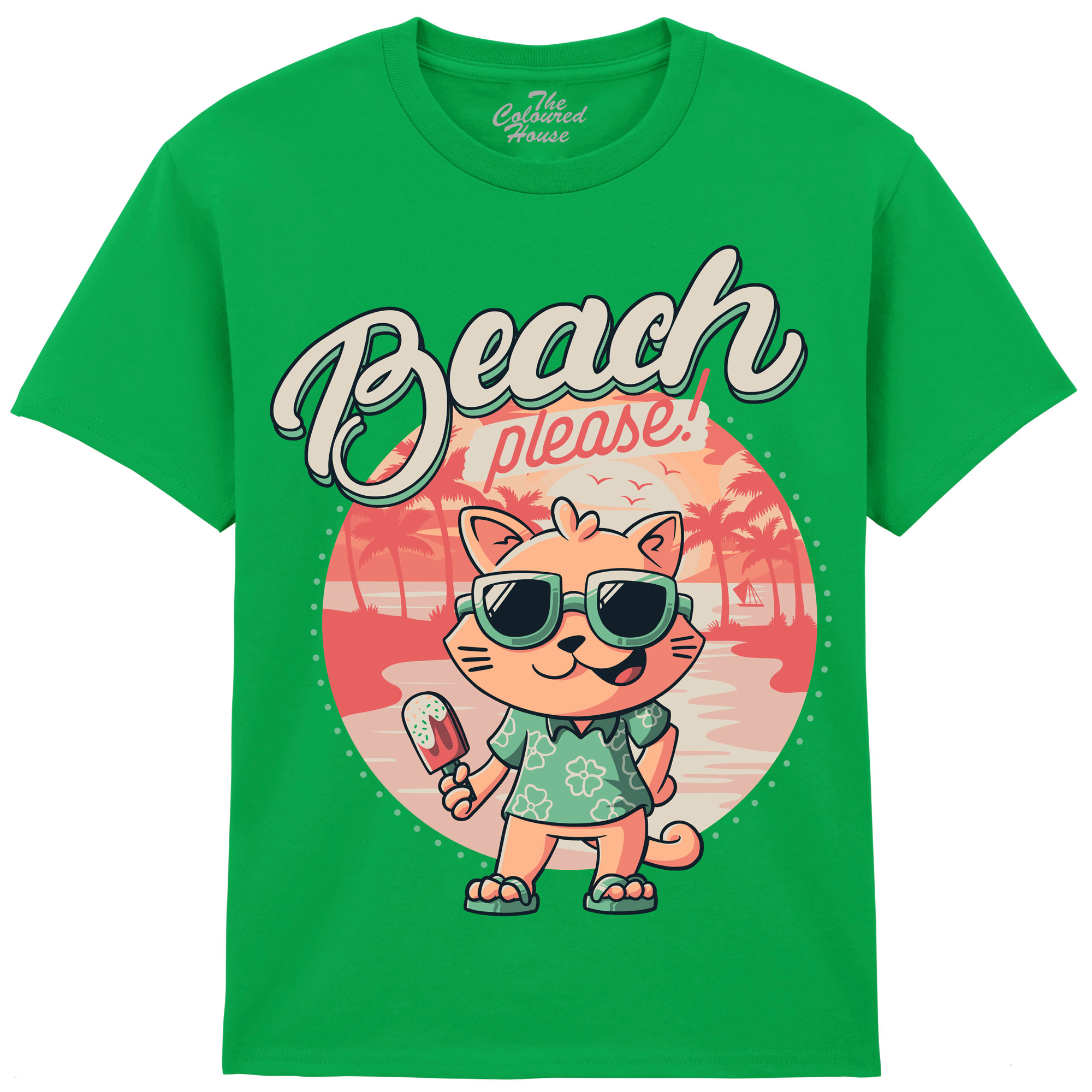 Beach Please - Cat KIDS 