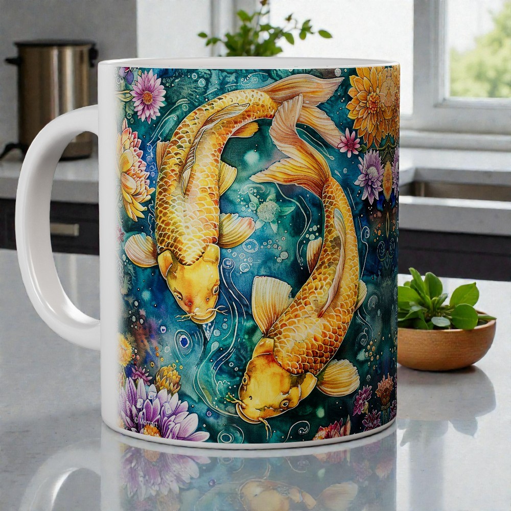 Golden Carp Mug