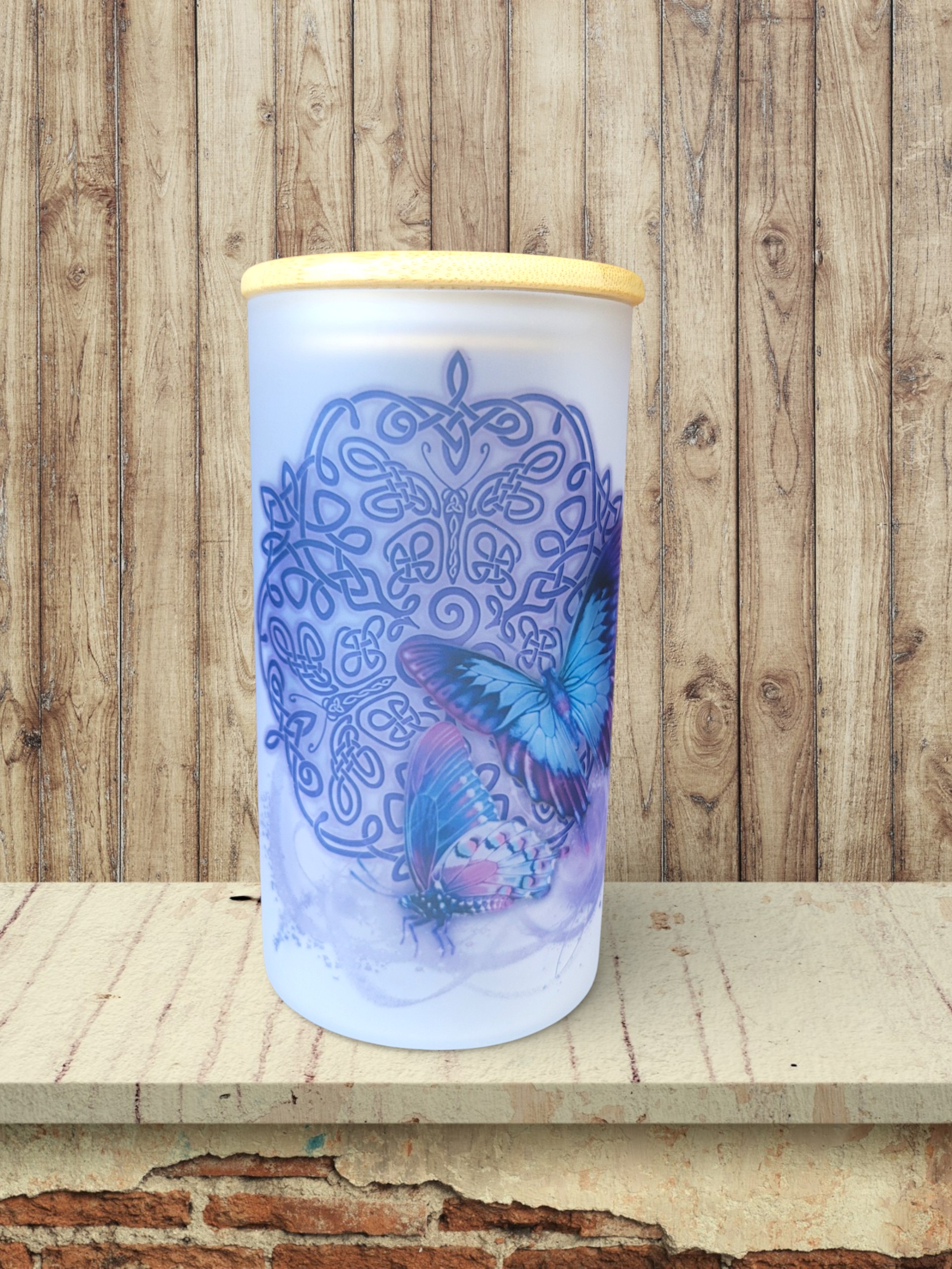 Celtic Butterfly - Storage Jar 25Oz
