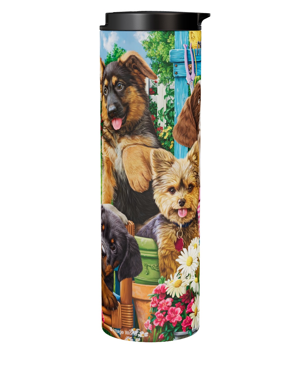 Funny Puppies Tumbler