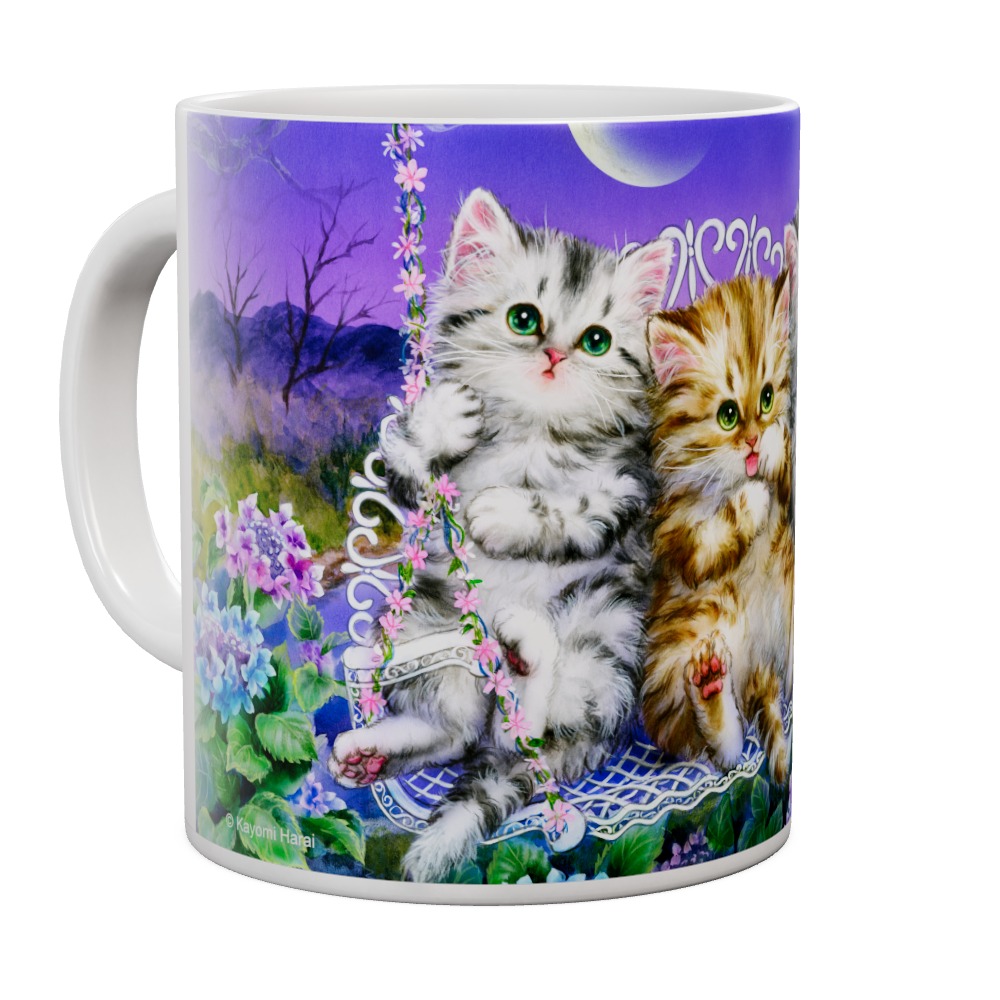 Moonlight Swing - Cat Mug