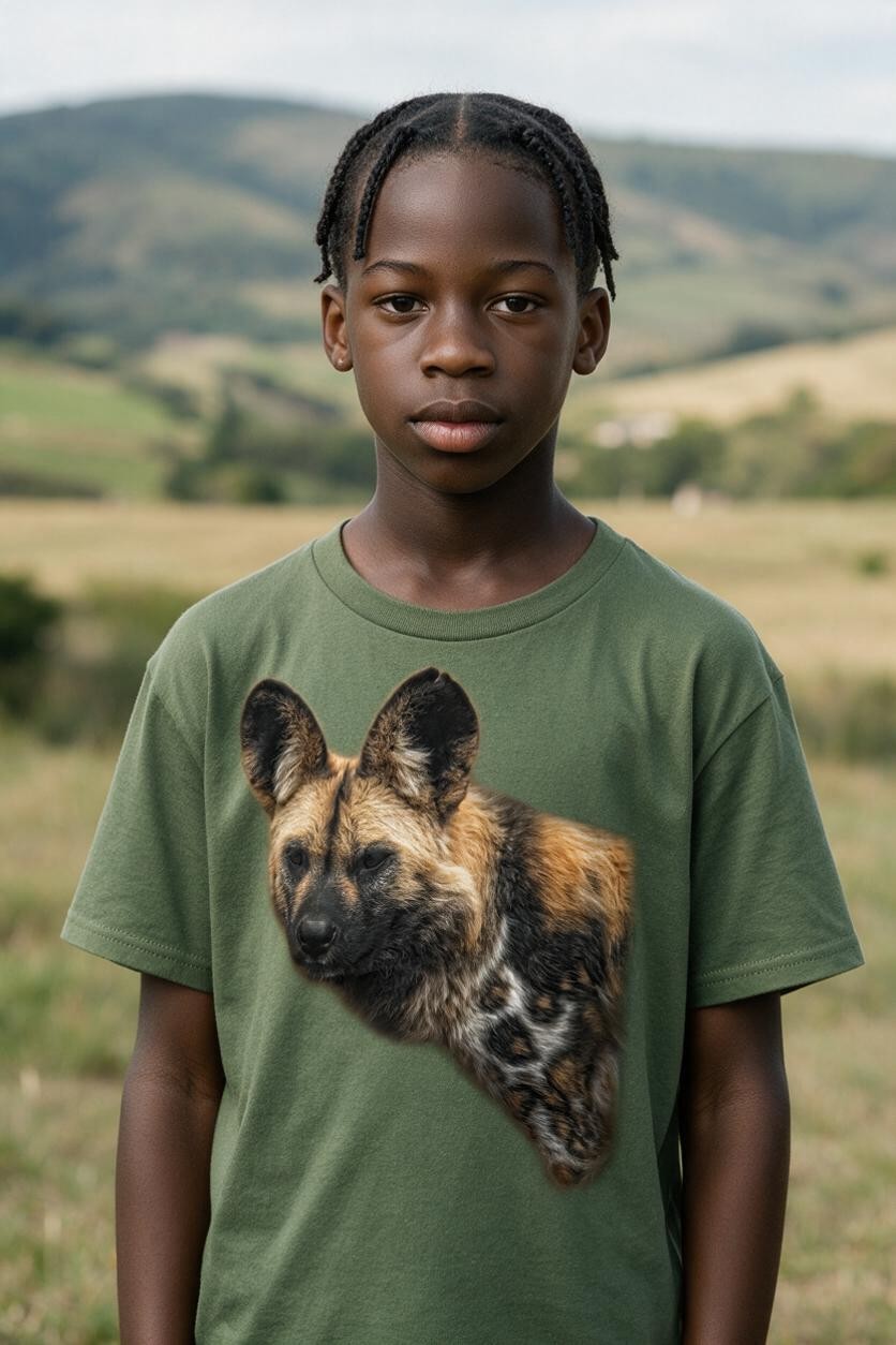 Wild Dog Portrait KIDS