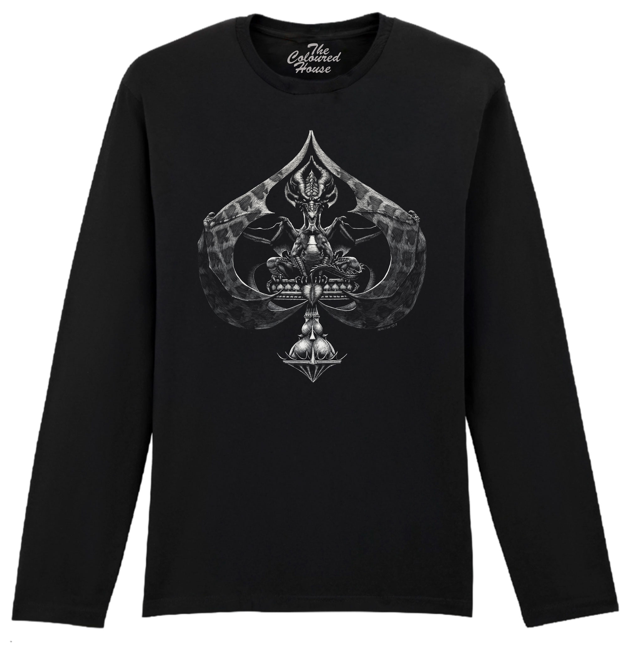 Dragon Of Spades Longsleeve