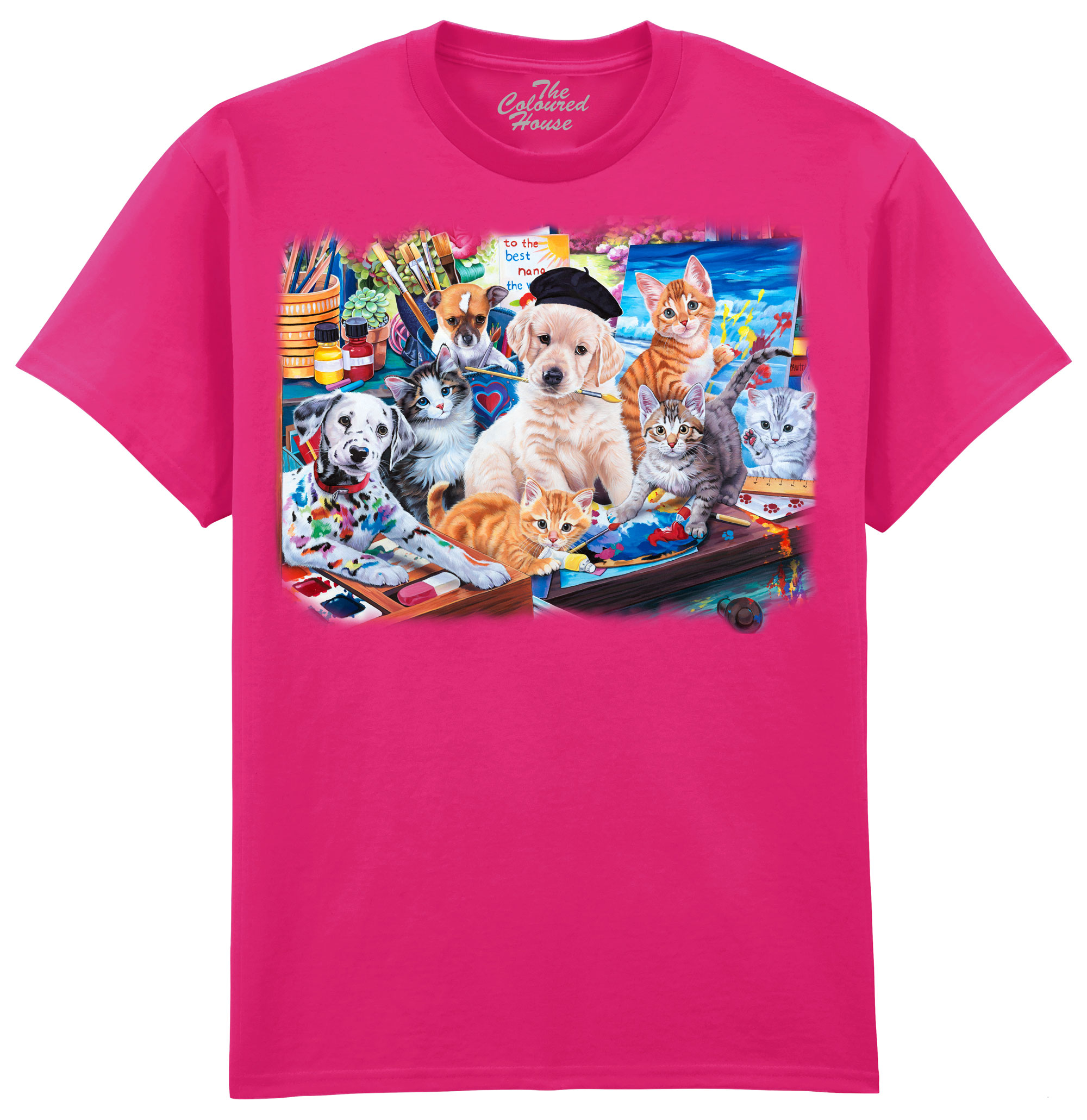 Puppies And Kittens Art Studio
