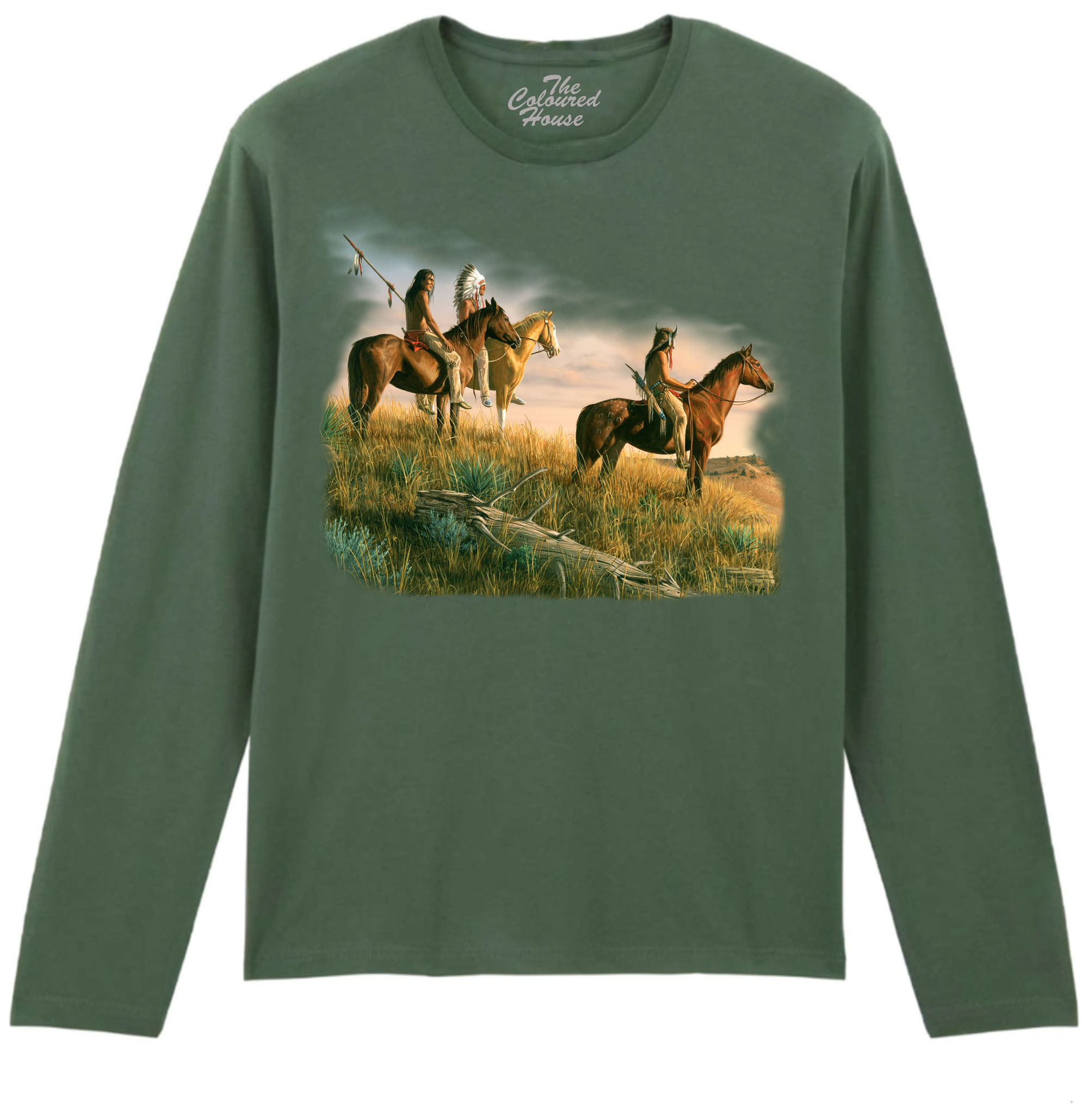 Three Native Americans Longsleeve