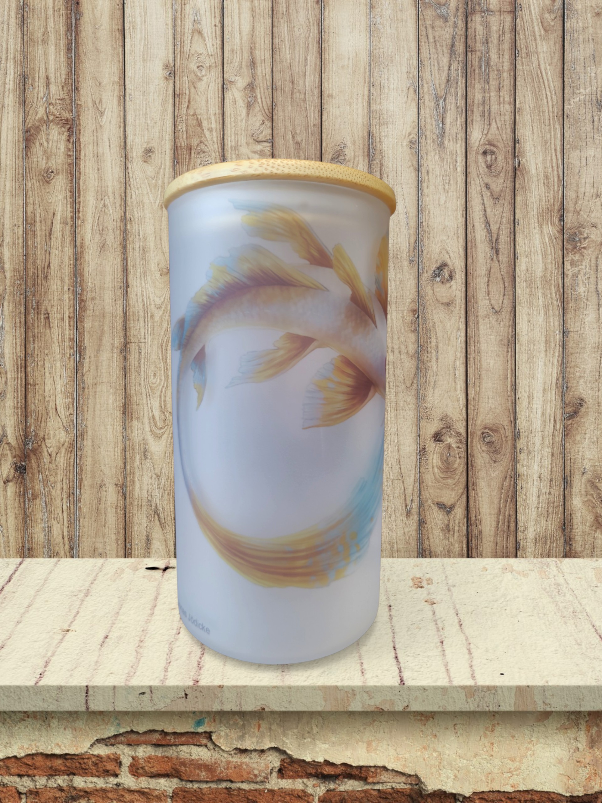 Eternal Bond - Fish - Storage Jar 25Oz