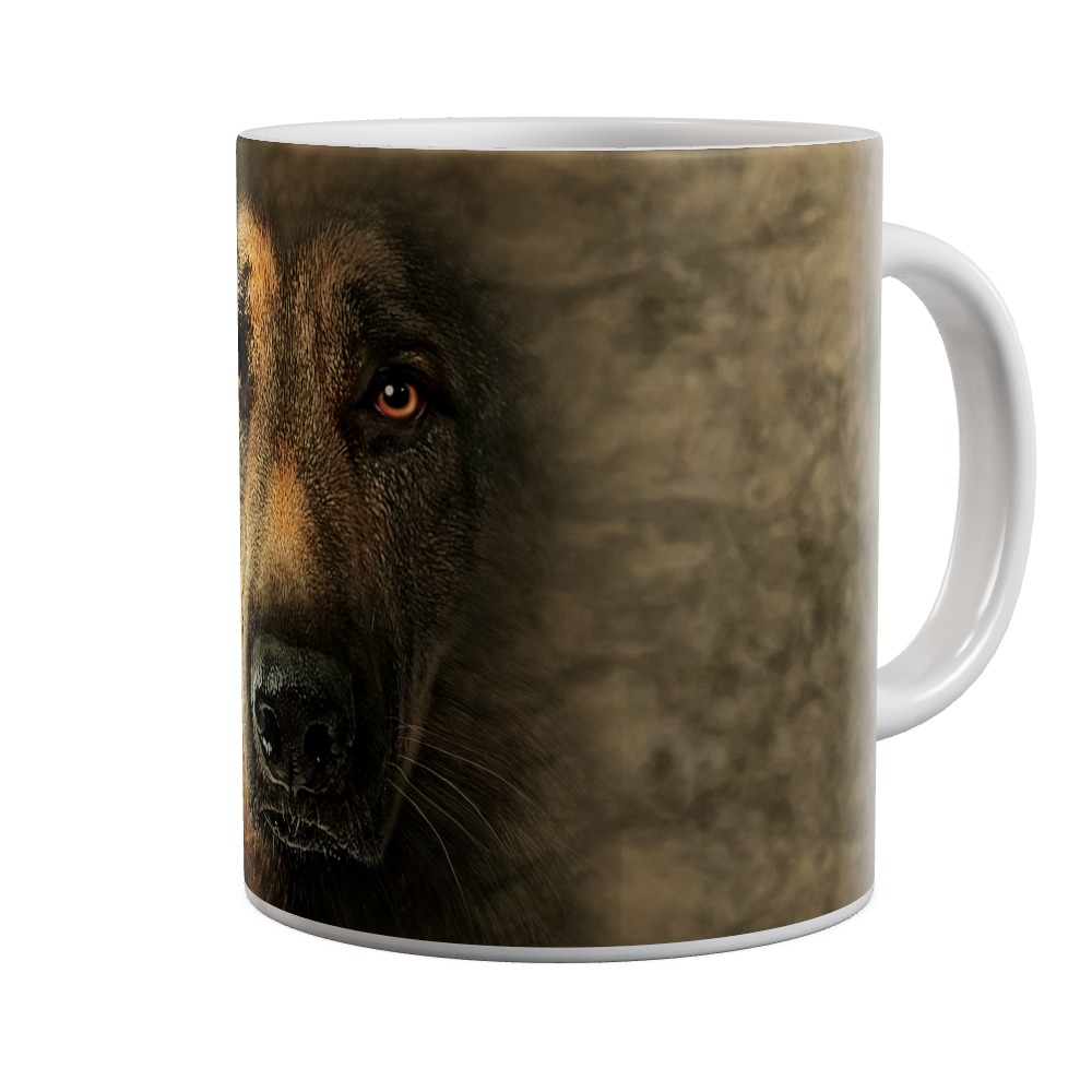 German Shepherd Dark Mug