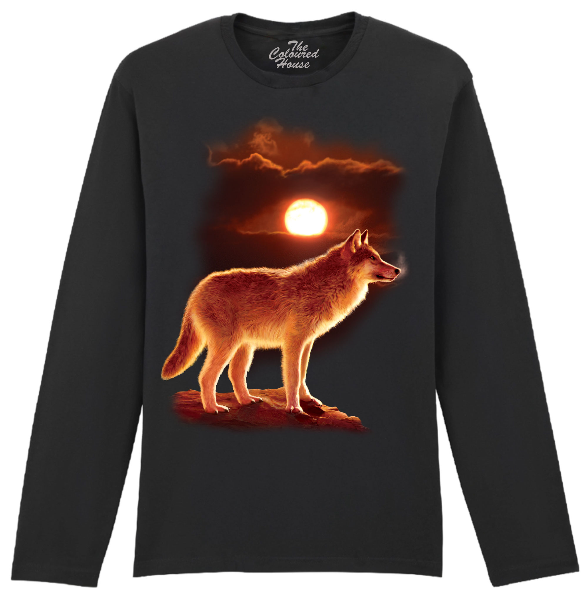 Sunset Wolf Longsleeve