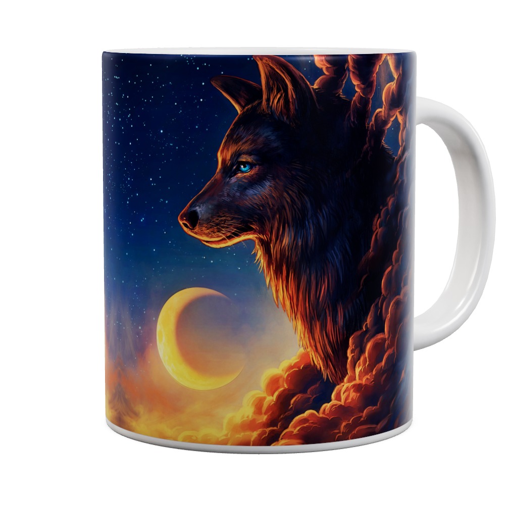Night Guardian - Wolf Mug