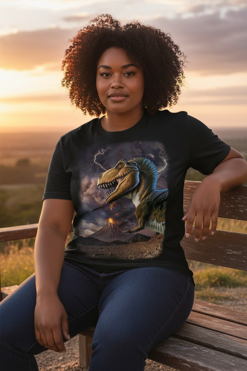 Volcano Rex Ladies T-shirt