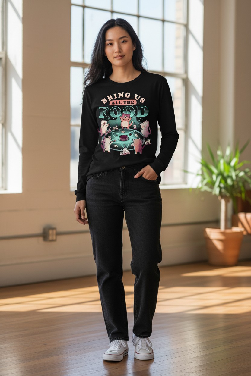 Bring Us All The Food Longsleeve