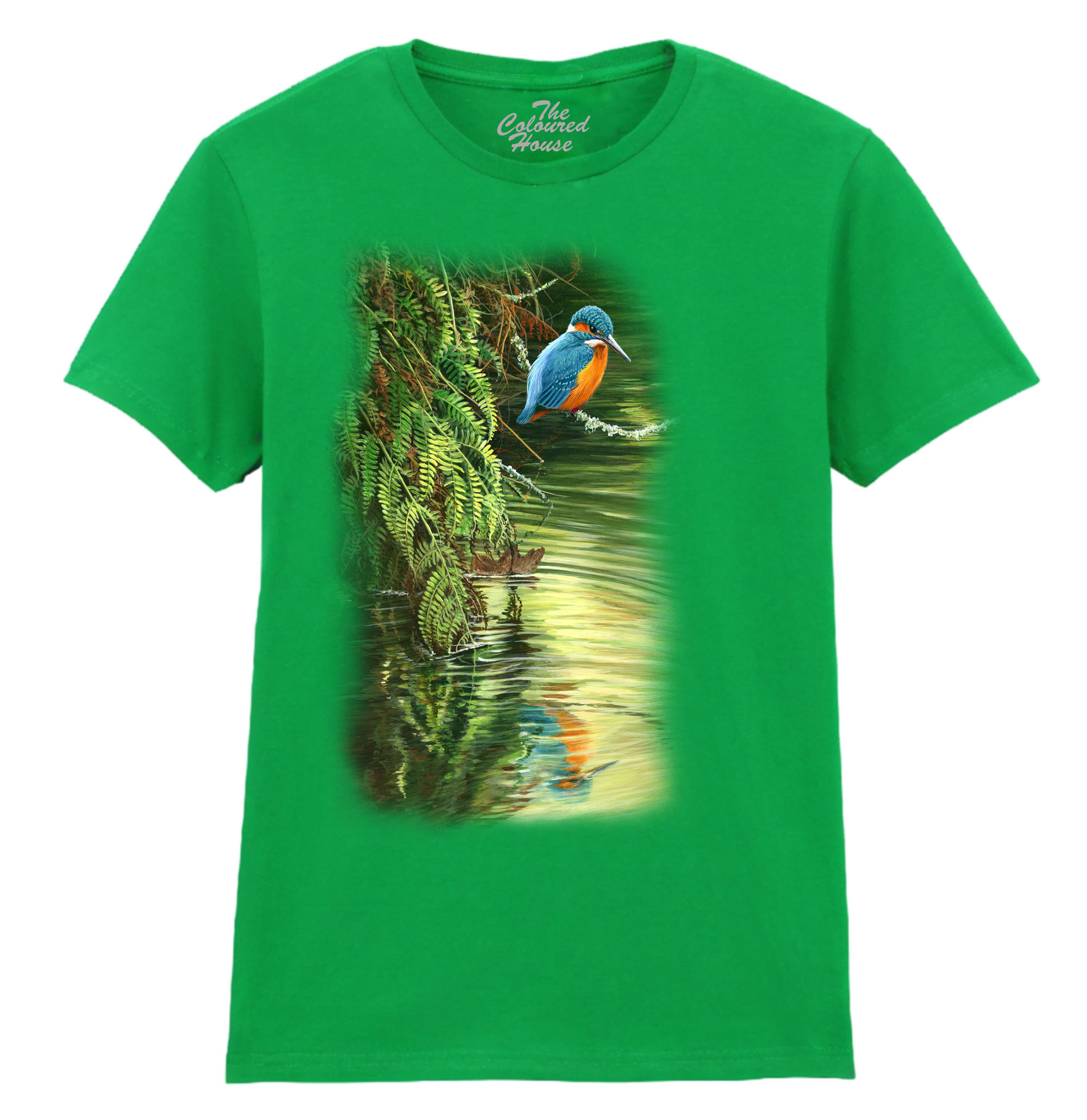 Kingfisher Reflection Ladies T-shirt