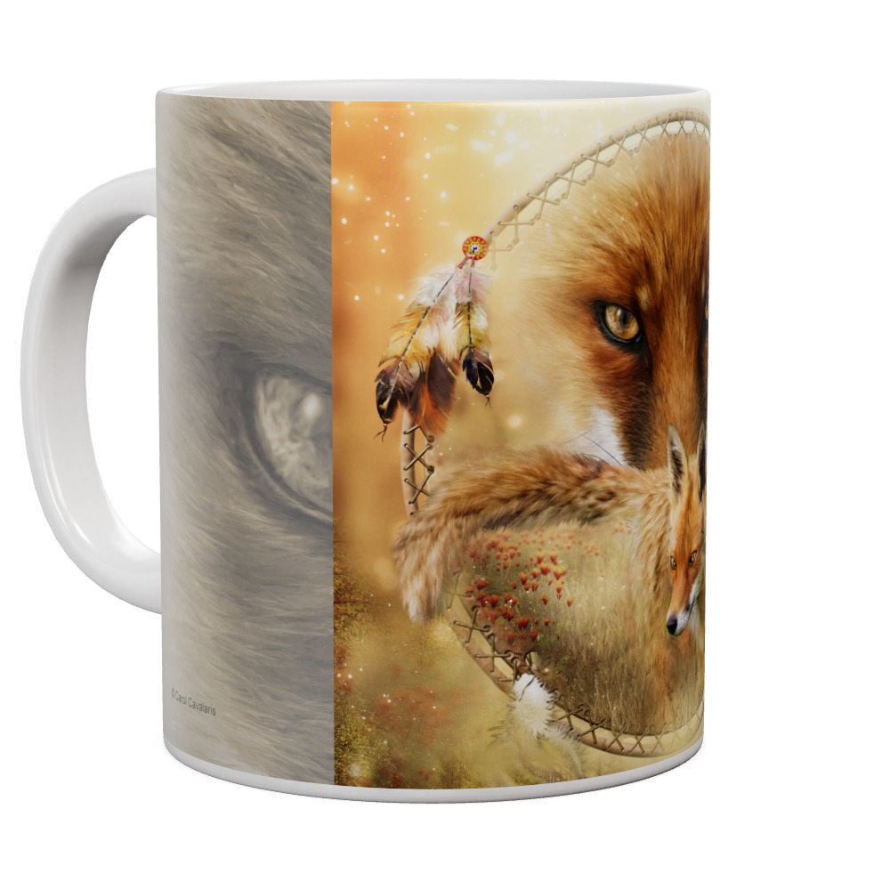 Fox Shield Dreamcatcher Mug
