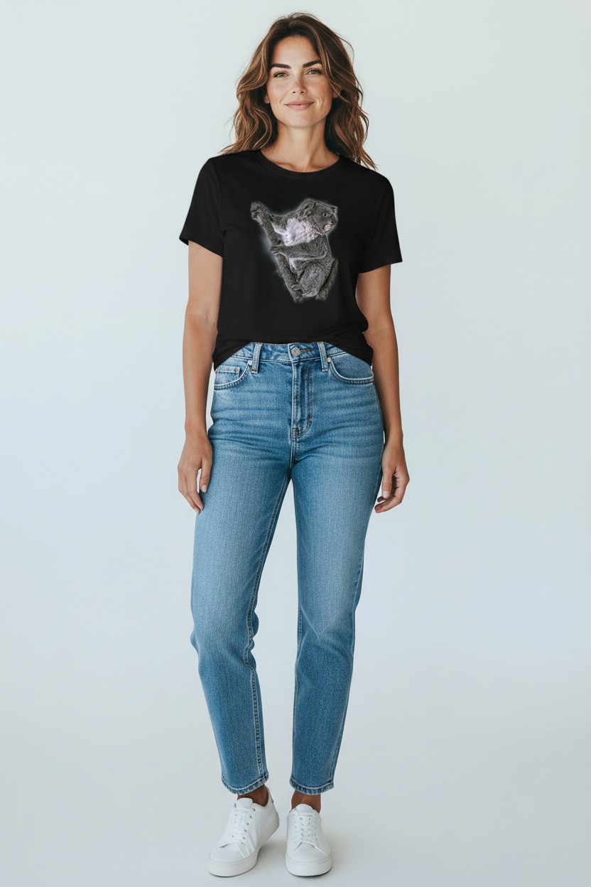 Eucalyptus Whisperer - Koala Ladies T-shirt