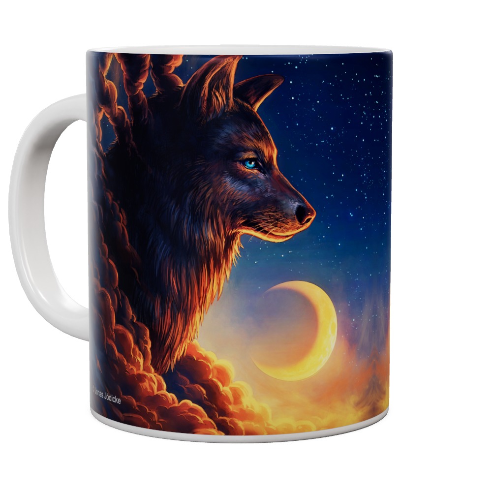 Night Guardian - Wolf Mug