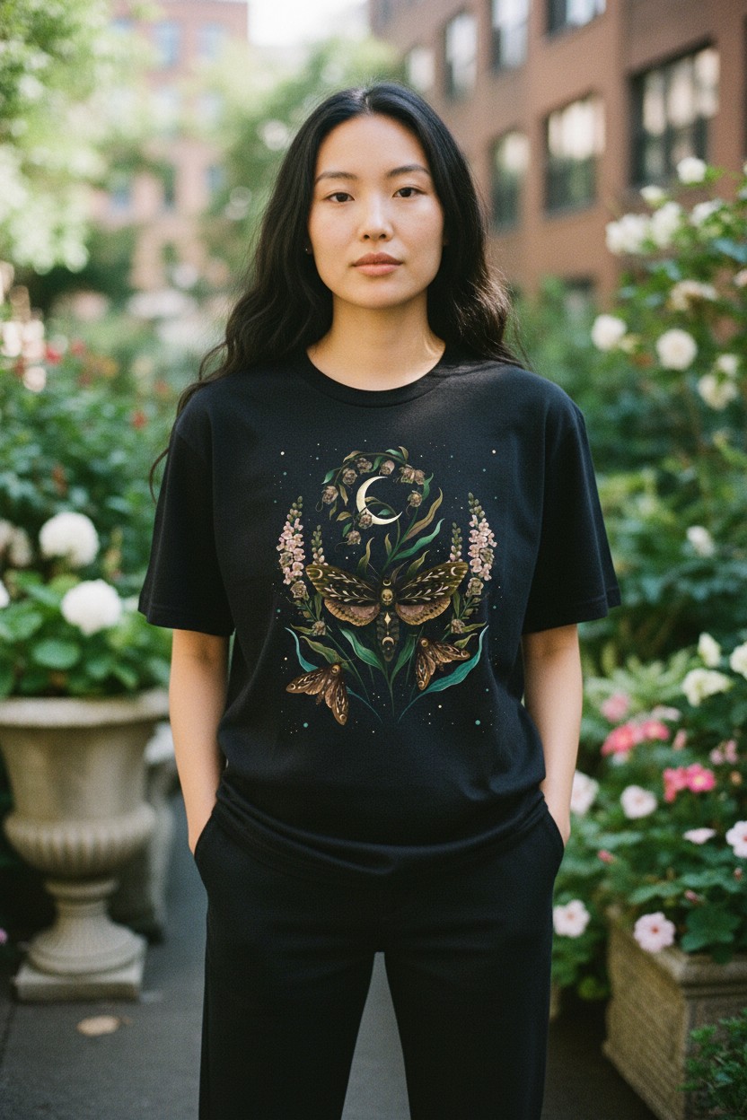 Death S Head Ladies T-shirt