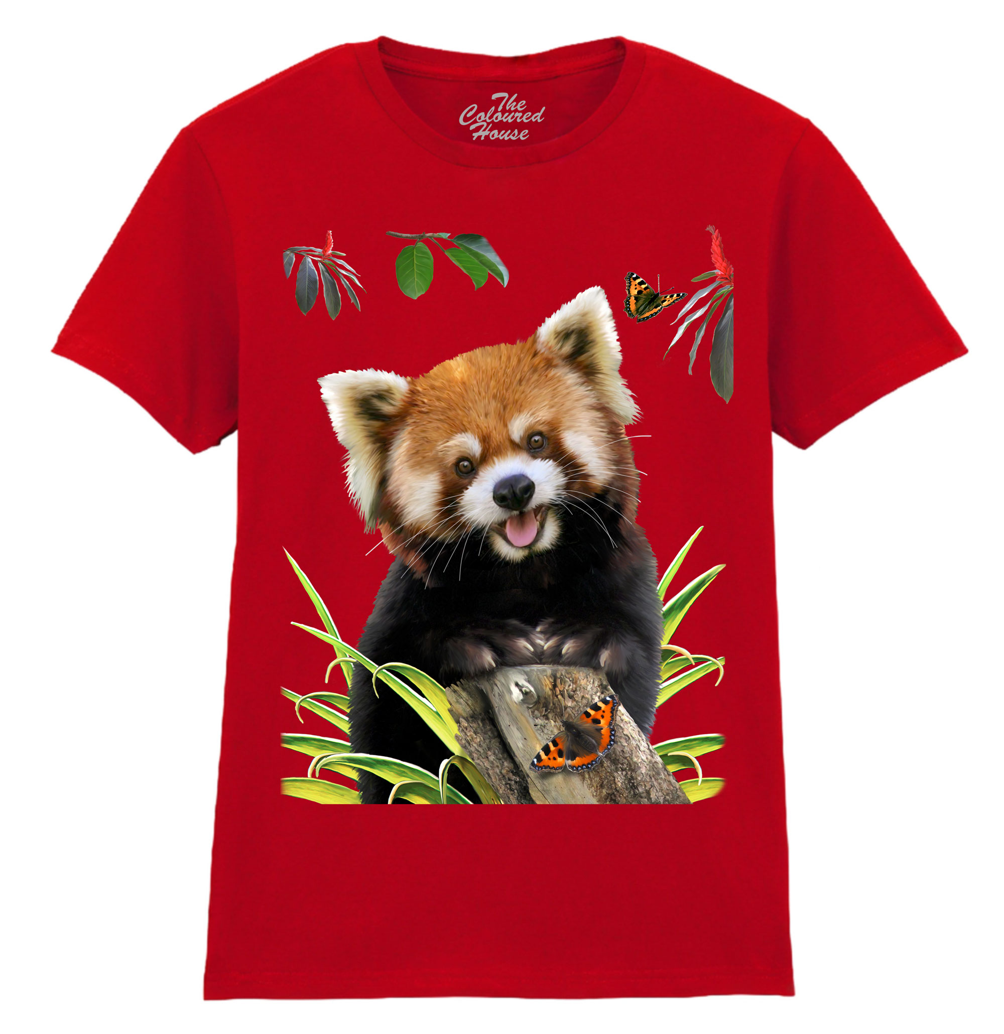 Lesser Red Panda Ladies T-shirt