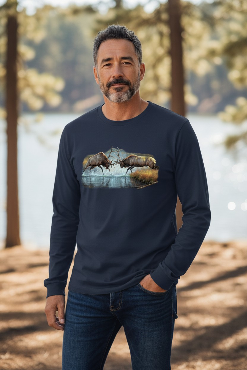 The Battle - Elk Longsleeve