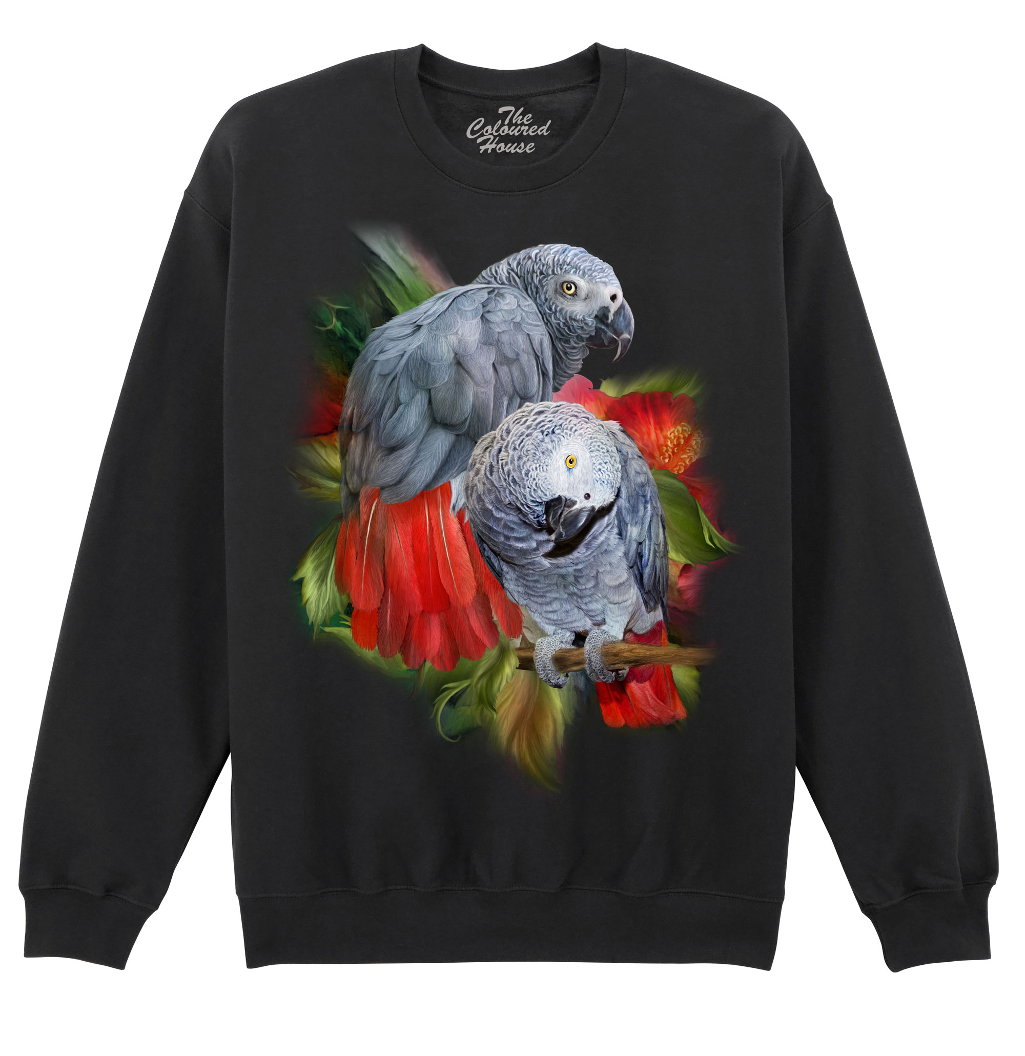 African Greys Sweater
